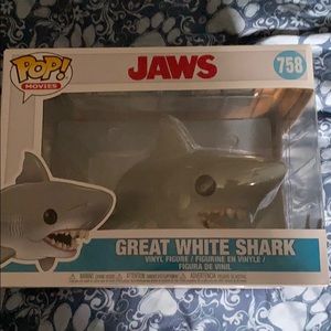 Great white shark jaws pop 6 inch